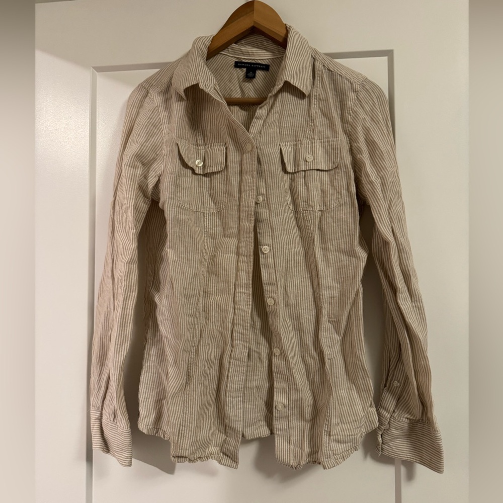 Banana republic women’s button down